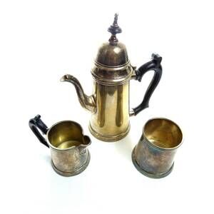 Vintage Boho Coffee Tea Pot Creamer Miniature Small Sized Tea Station Style